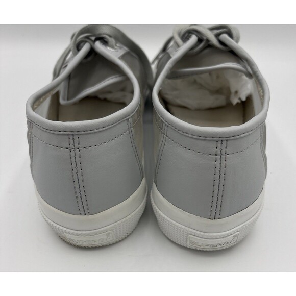 Superga Womens 2750 Mattnetw Sneaker Gray Size US 9 M EU40 - Picture 4 of 13